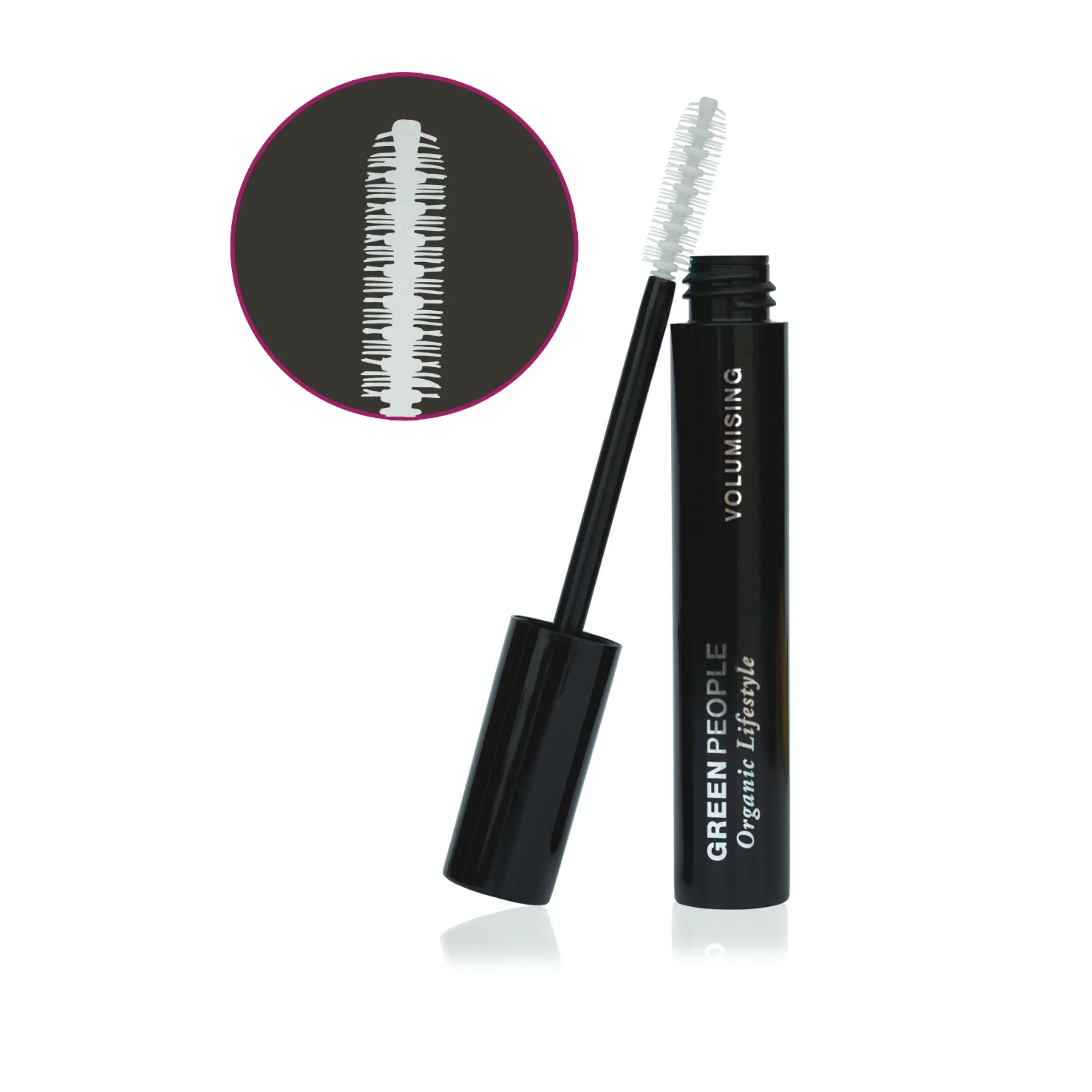 Green People Volume Mascara - Zwart