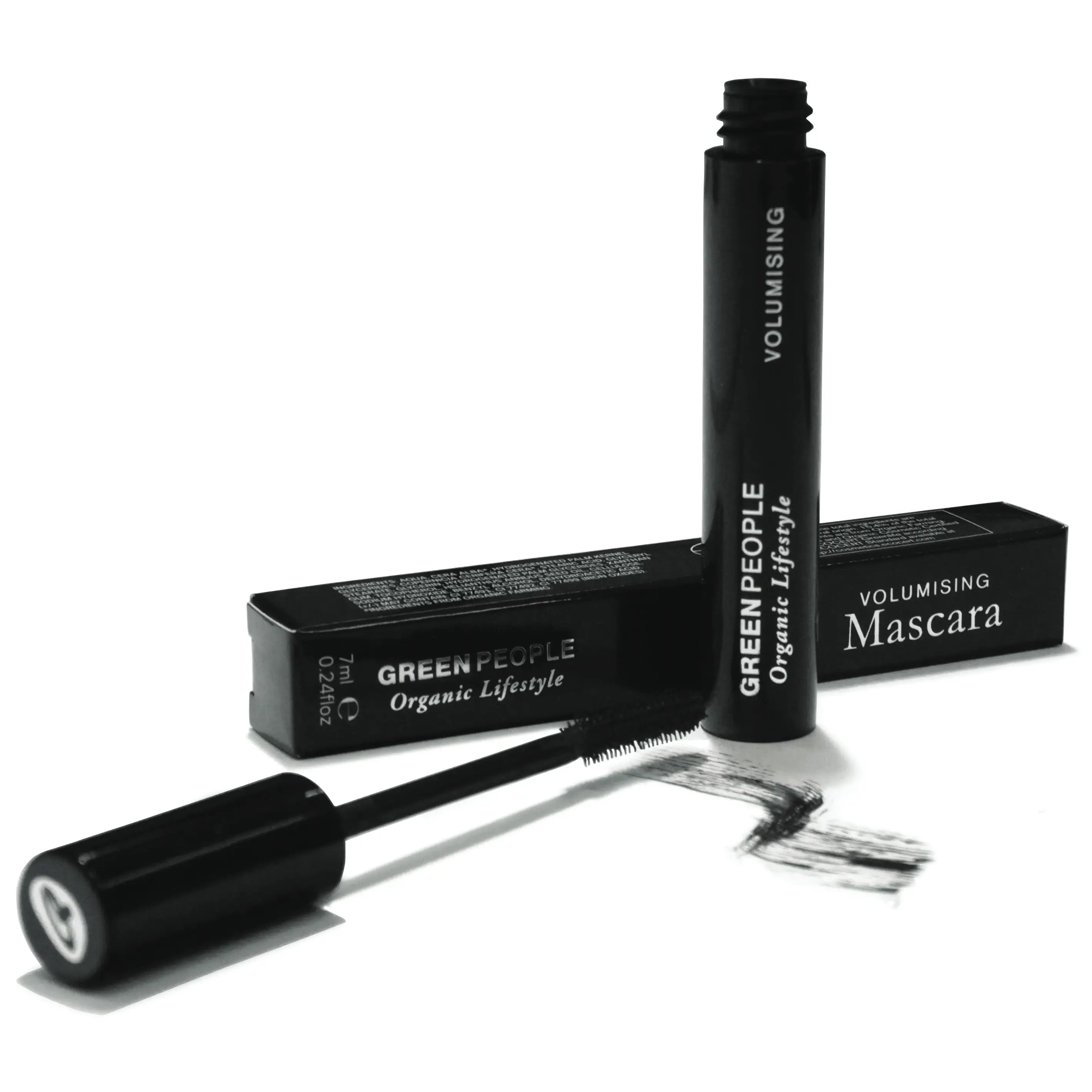 Green People Volume Mascara - Zwart