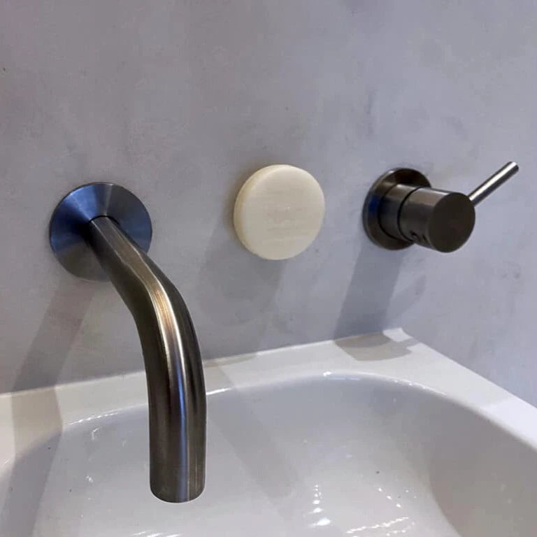 Zeephouder voor muur/wand rvs
