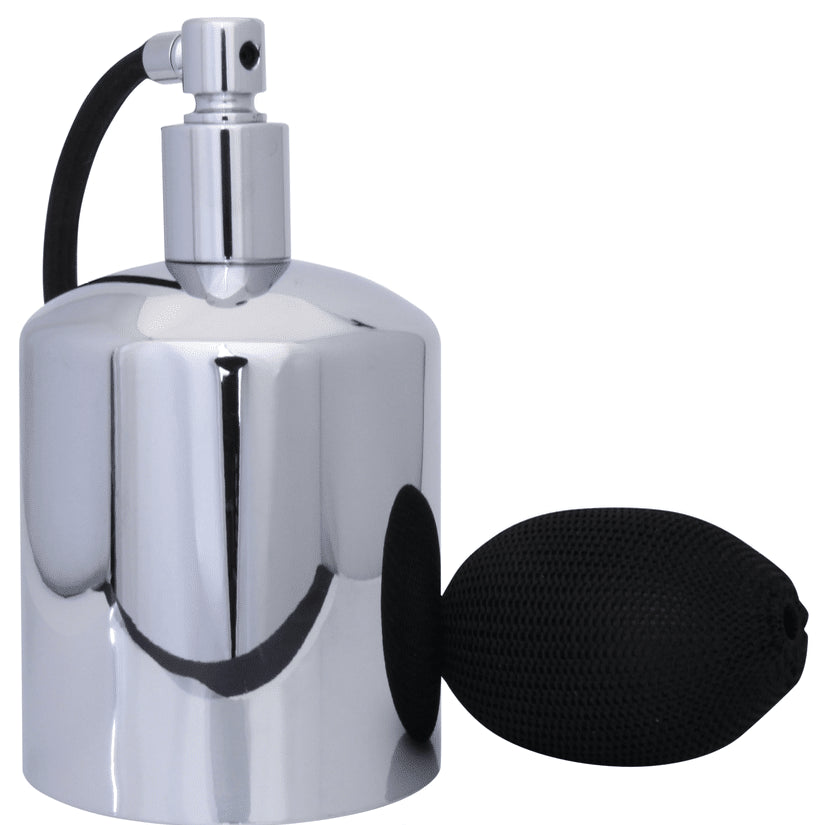 Luxe verchroomde verstuiver met pompbal - 110ml